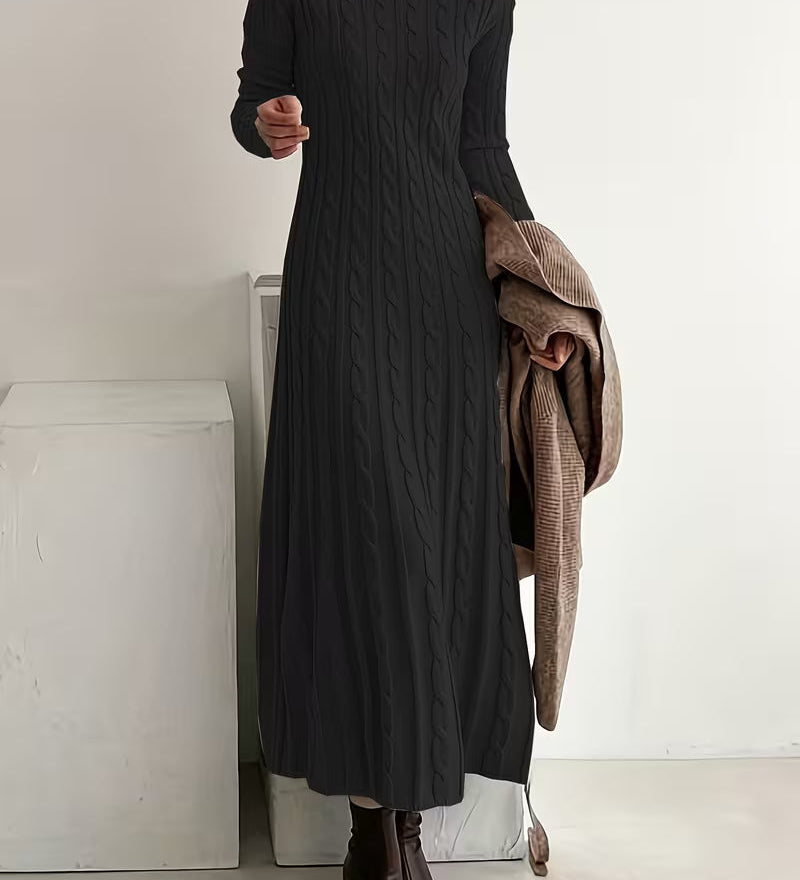 Jemima - Elegante Vestido Longo de Malha