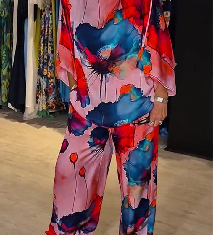Patricia | Conjunto elegante com padrão