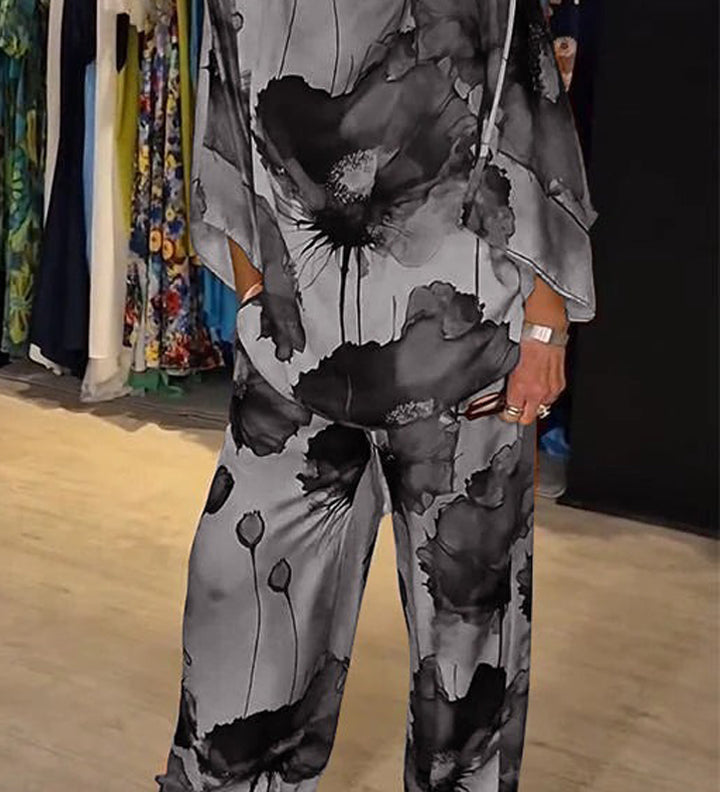 Patricia | Conjunto elegante com padrão