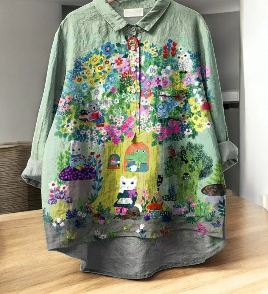 Ottilie | Blusas florais clássicas