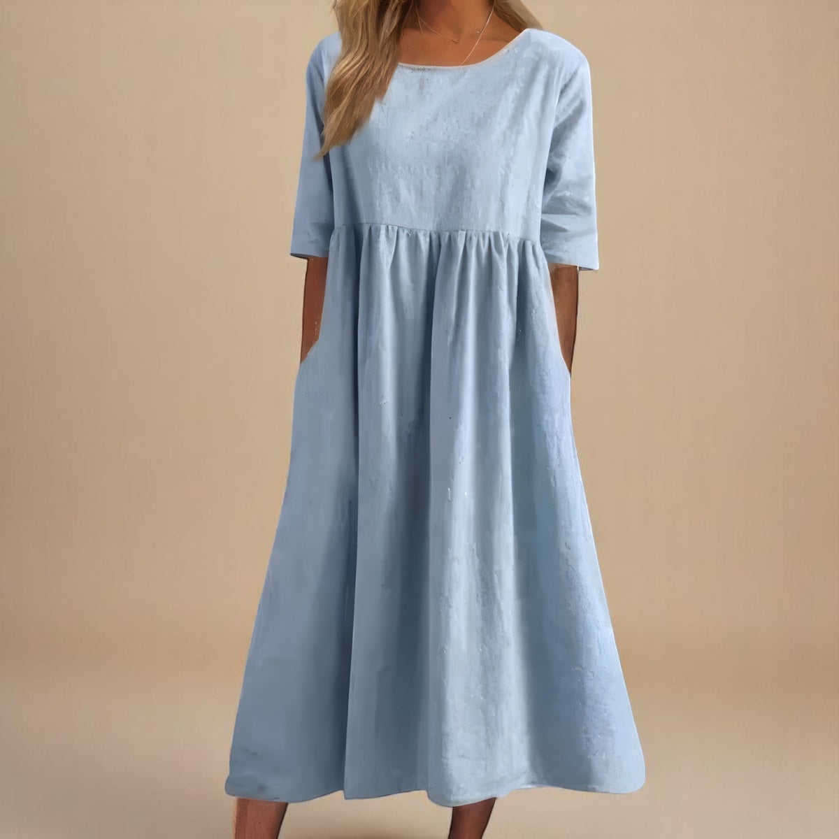 Minea - Vestido elegante  arejado