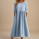 Minea - Vestido elegante  arejado