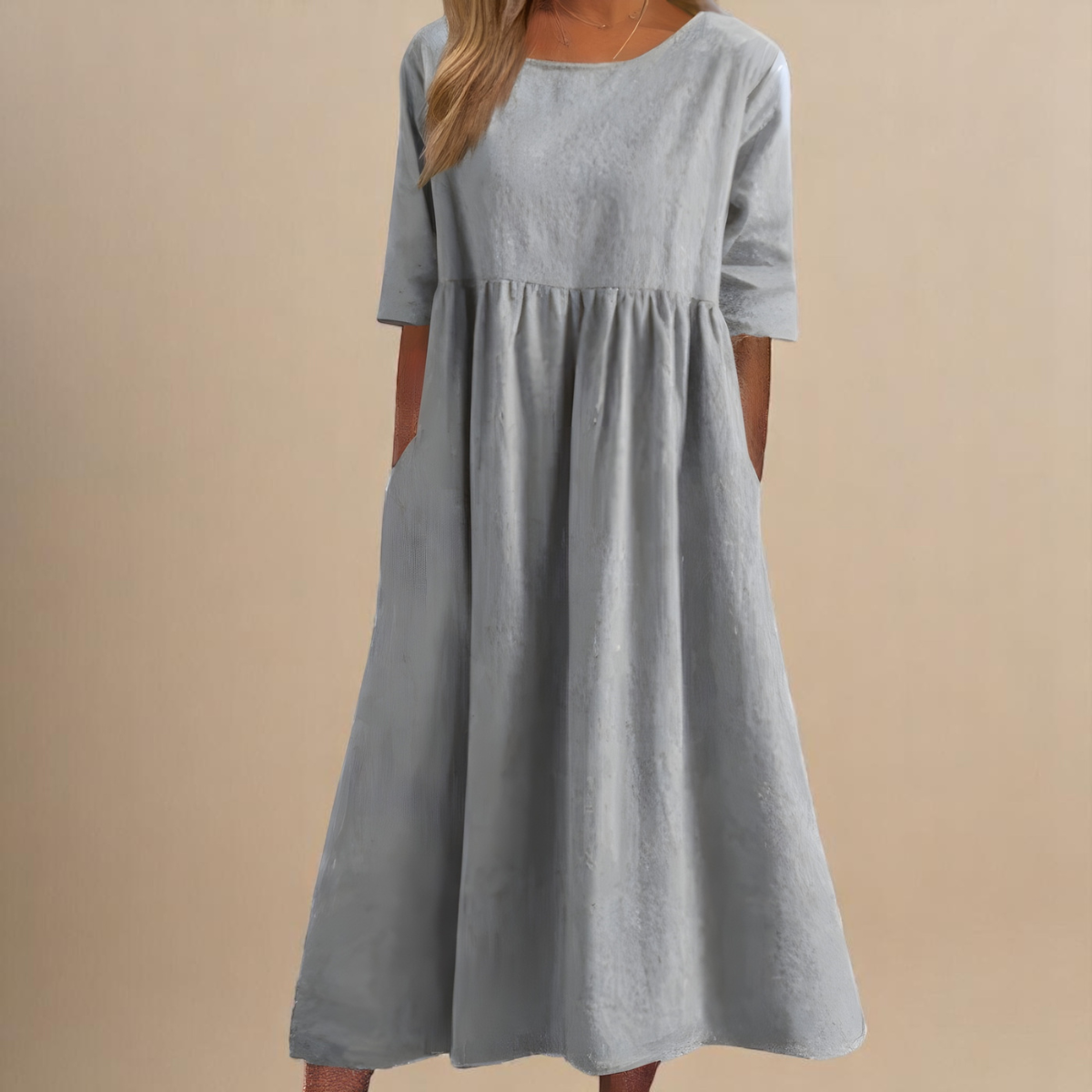 Minea - Vestido elegante  arejado