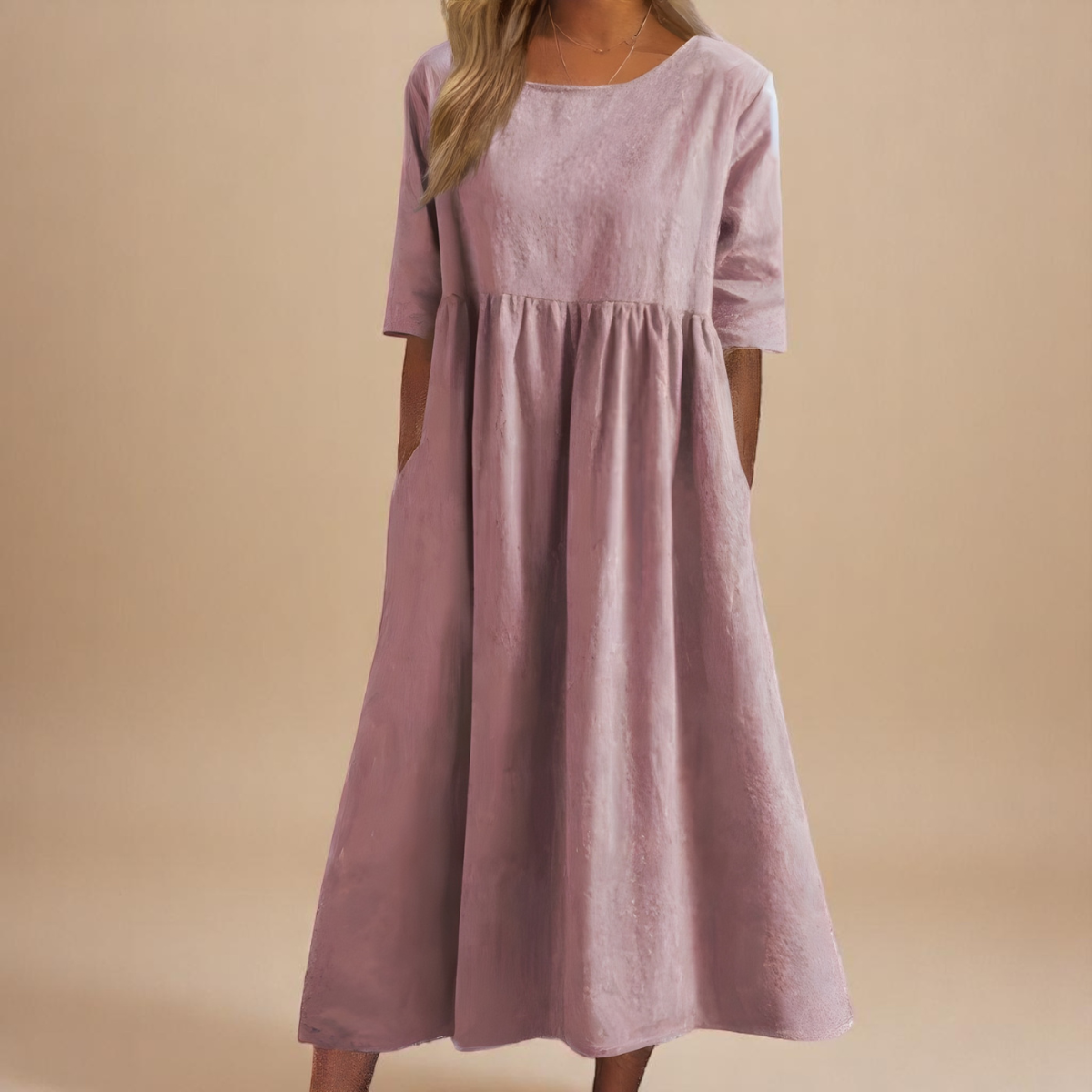 Minea - Vestido elegante  arejado