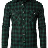 Camisa xadrez elegante