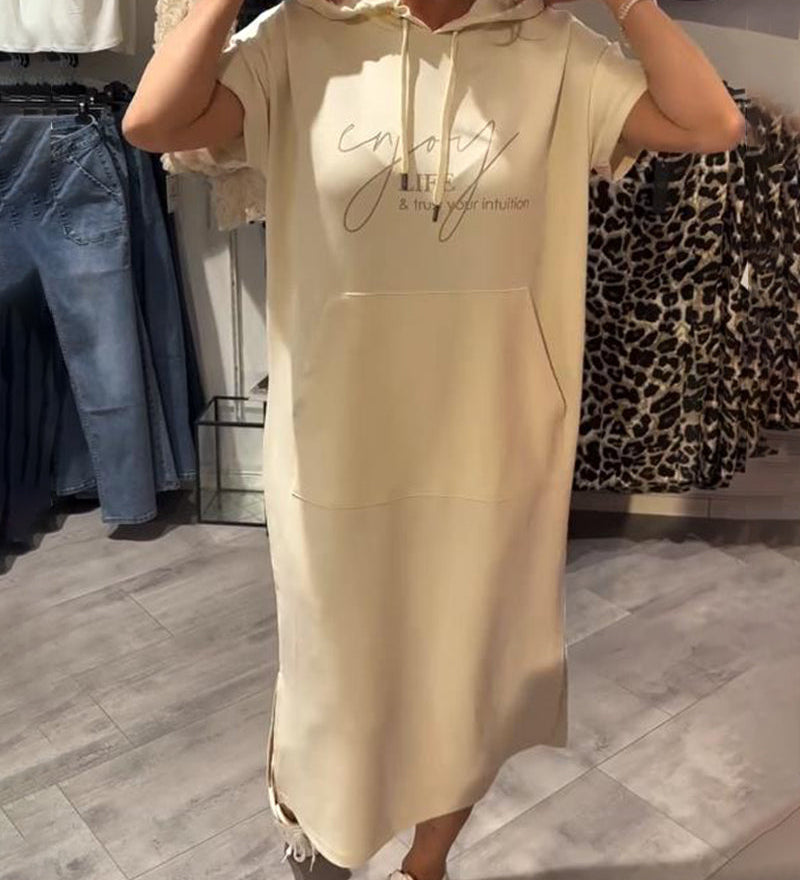 Saskia™ | Vestido casual com capuz