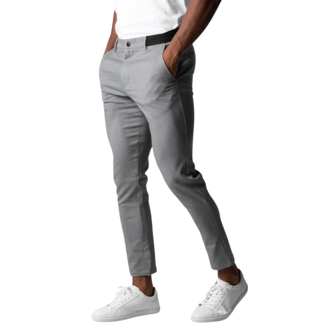 Calças de algodão Elio Stretch