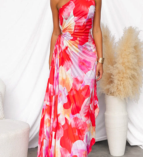 Katie | Vestido Plissado de Verão
