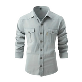 Camisa de ganga casual
