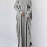 Sofia™ | Vestido longo de inverno elegante para mulheres com mangas compridas