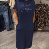Saskia™ | Vestido casual com capuz