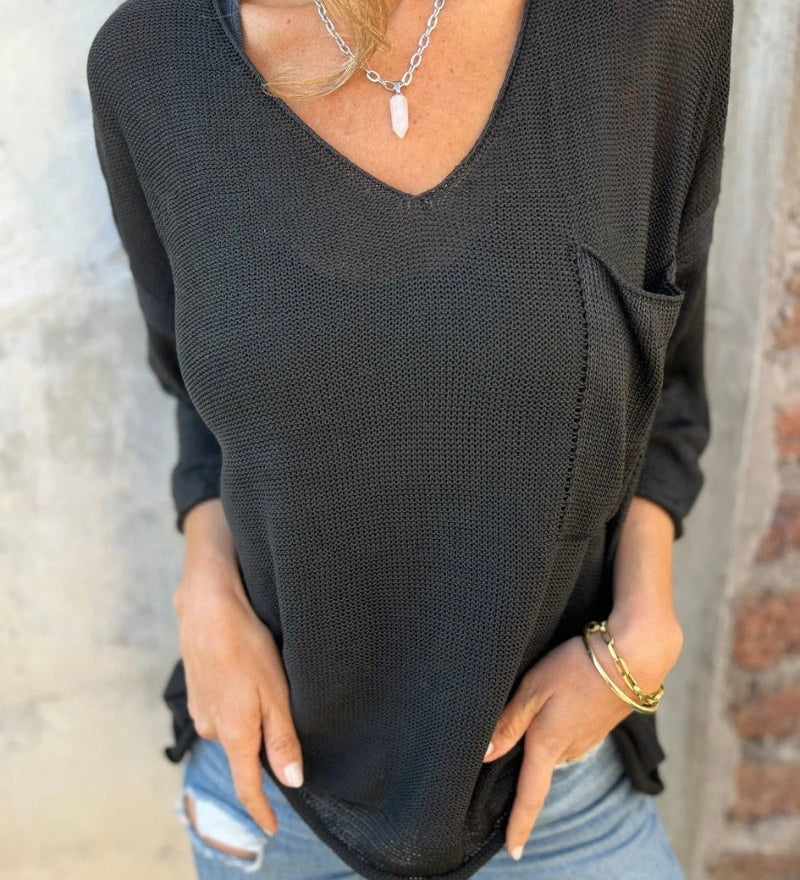 SEMBE - TOP DE MALHA BOHO