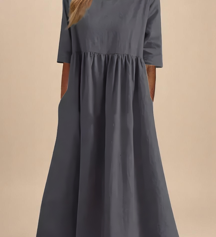 Minea - Vestido elegante  arejado