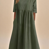 Minea - Vestido elegante  arejado