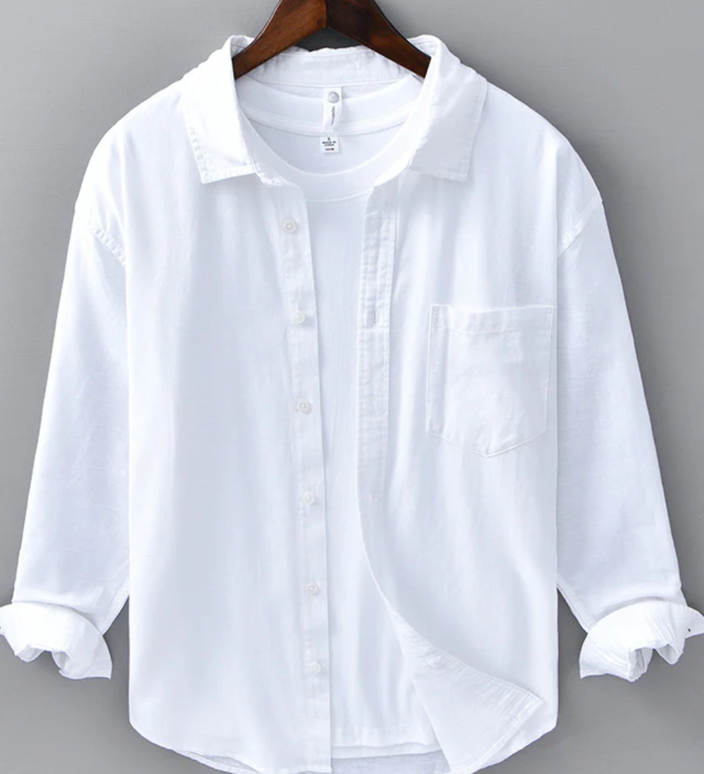 Camisa de linho Doha