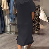 Saskia™ | Vestido casual com capuz