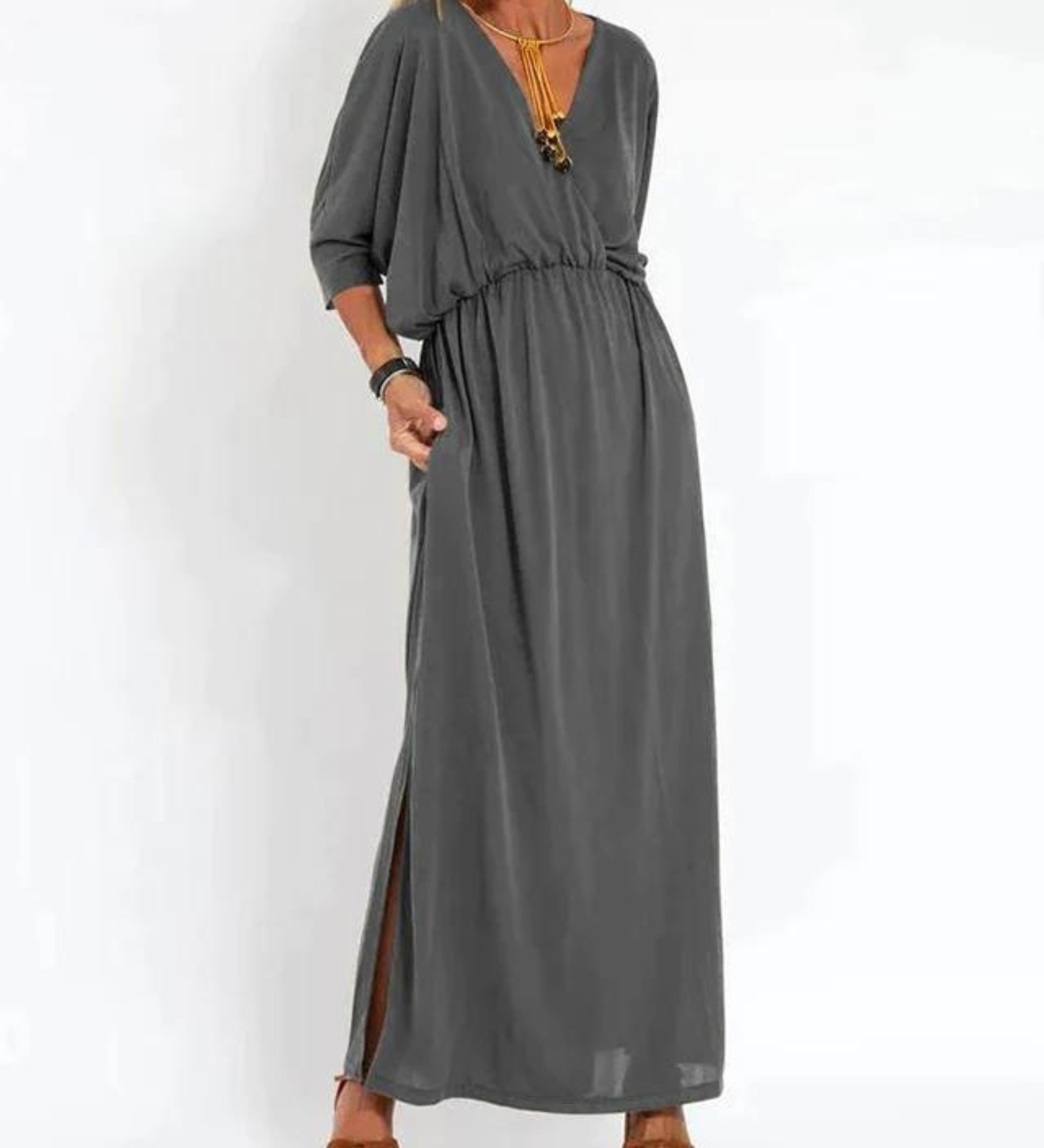 LANI – Vestido longo vintage