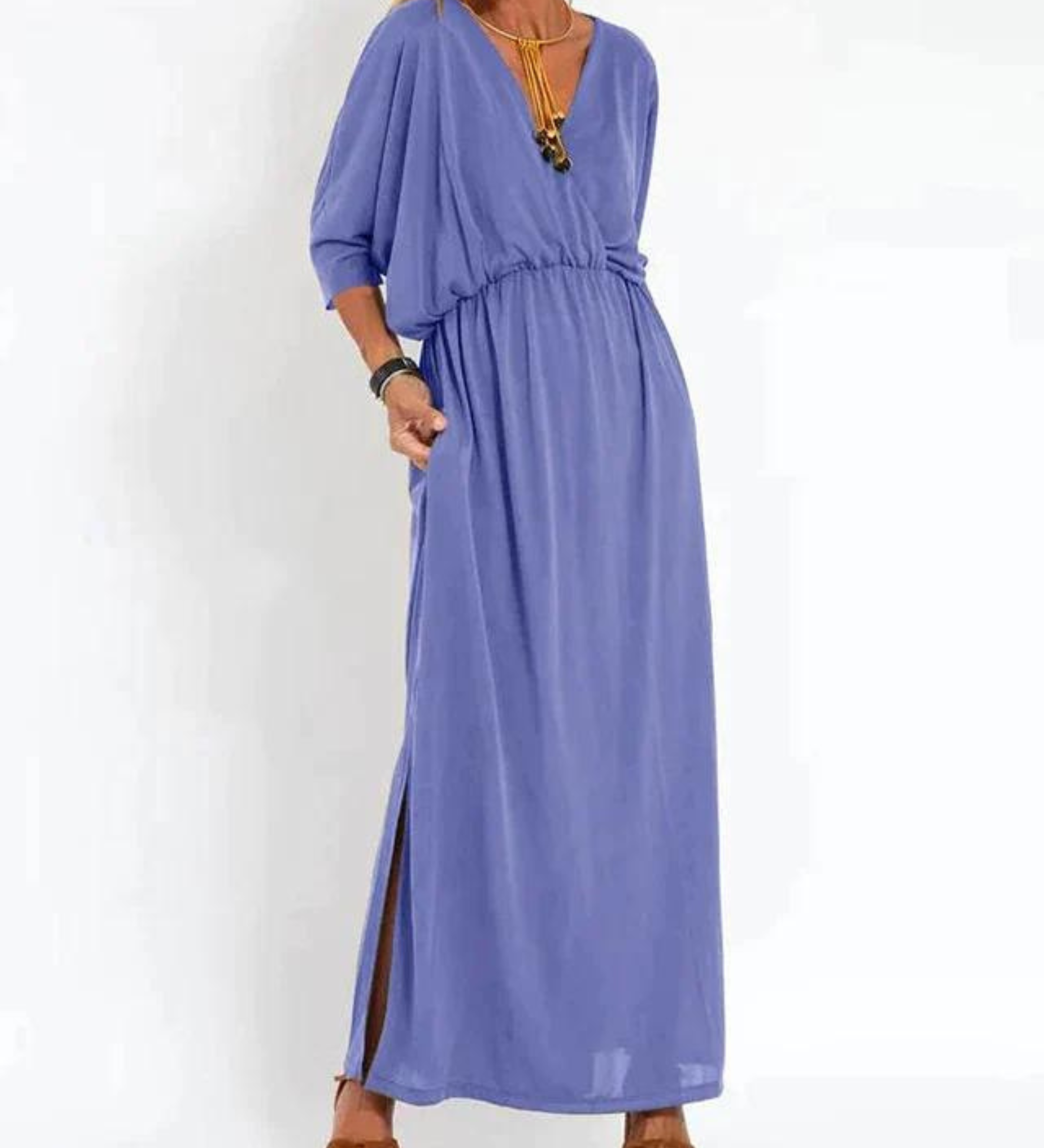 LANI – Vestido longo vintage