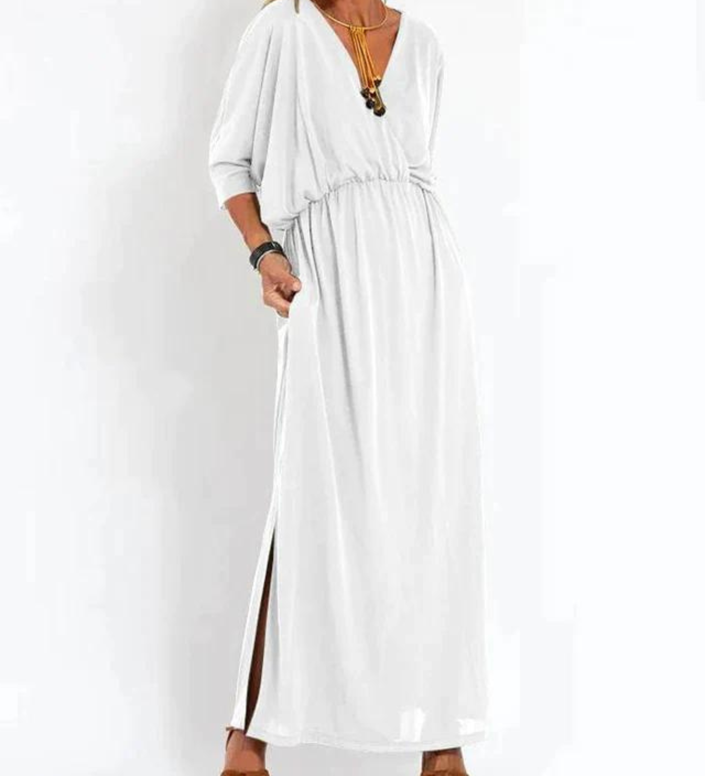 LANI – Vestido longo vintage