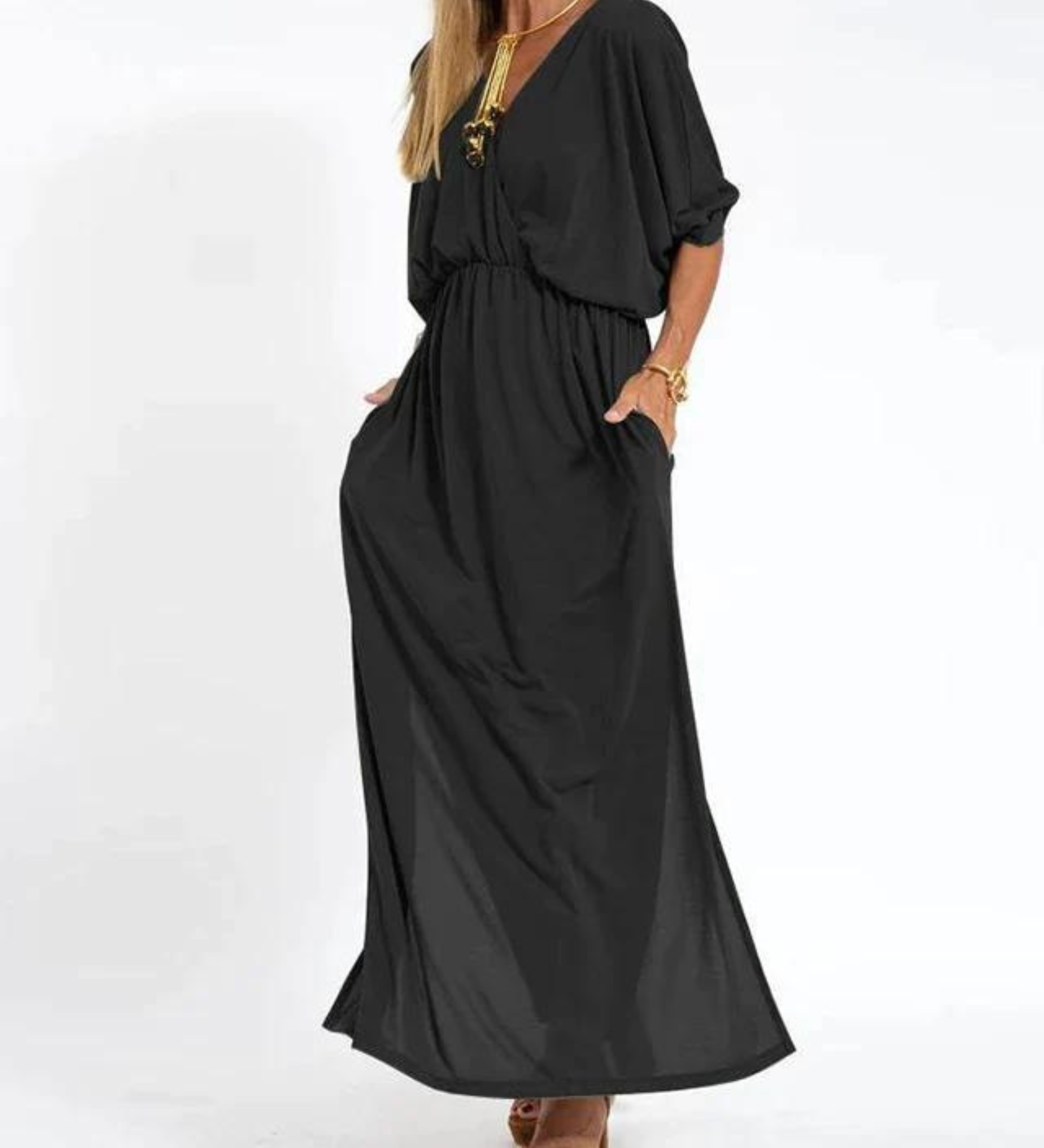 LANI – Vestido longo vintage