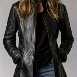Adelina™ |  Jaqueta casual com botões