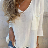 SEMBE - TOP DE MALHA BOHO
