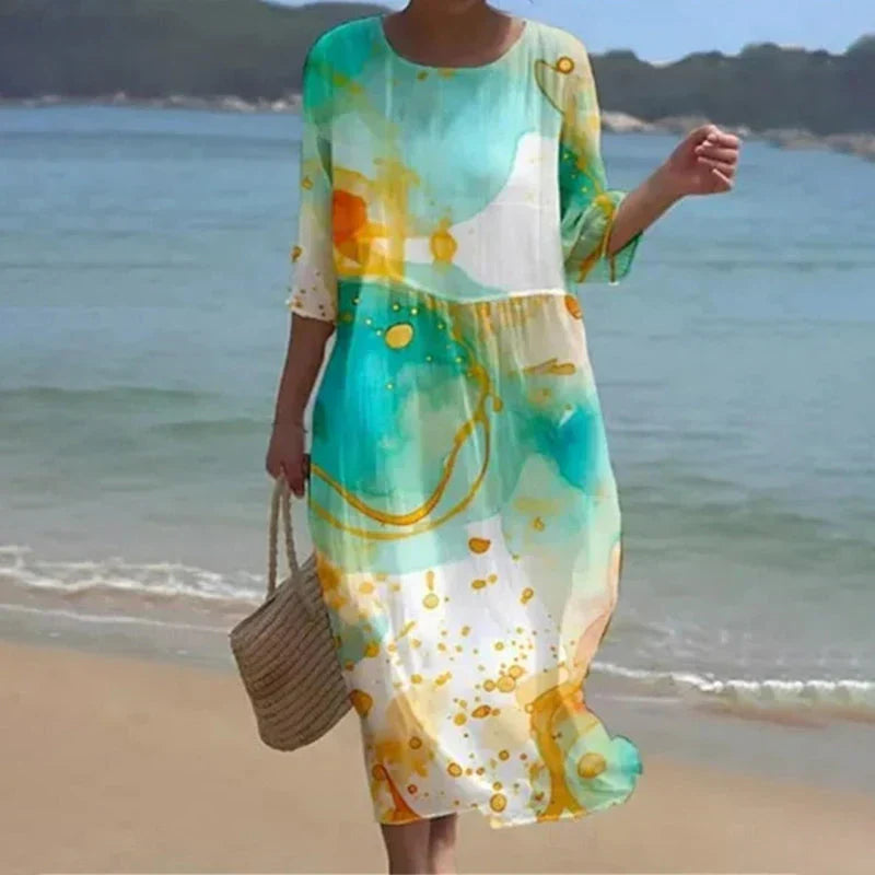 Martha | Vestido Floral Elegante