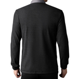 Camisa e casaco de malha 2 em 1
