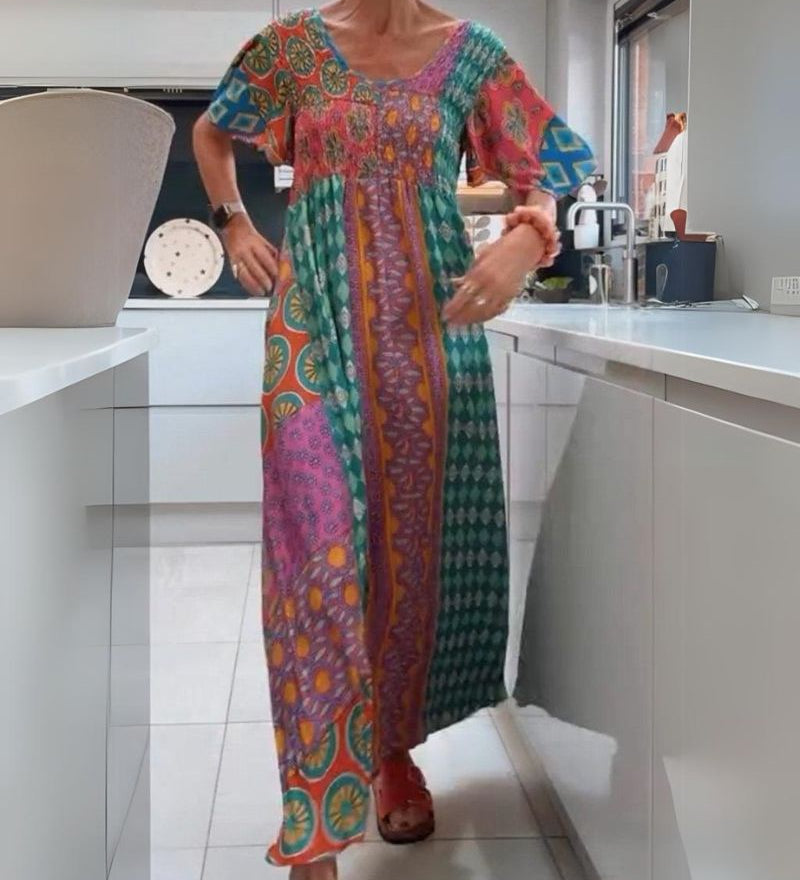 DELISE - VESTIDO BOHEMIANO