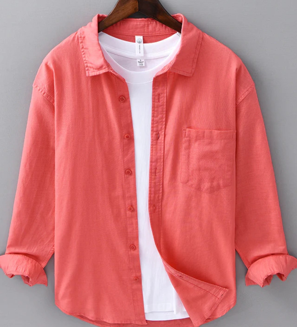 Camisa de linho Doha