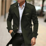 Gabardina elegante para homem