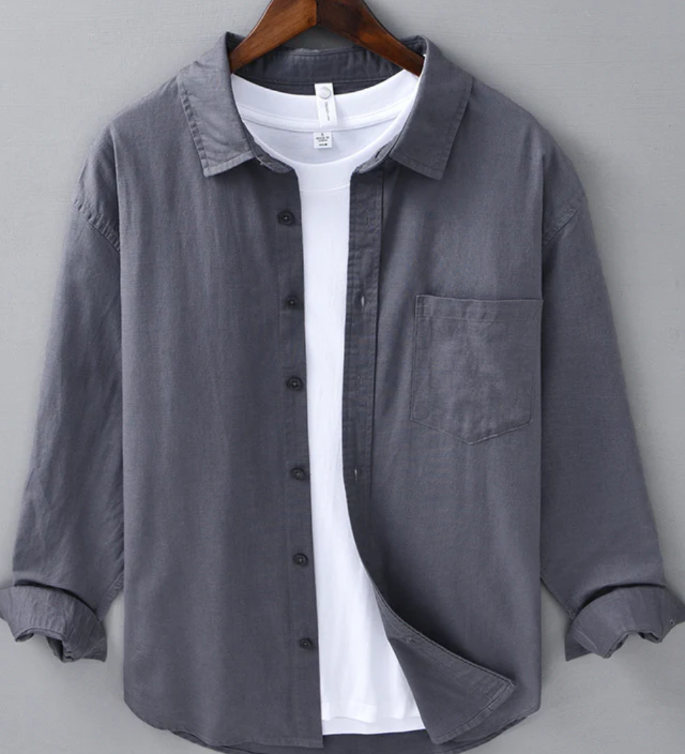 Camisa de linho Doha
