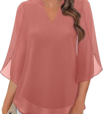 Annelyn | Blusa Luxuosa em Camadas