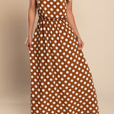 Hannah™ | Vestido longo de bolinhas da Lina