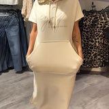 Saskia™ | Vestido casual com capuz