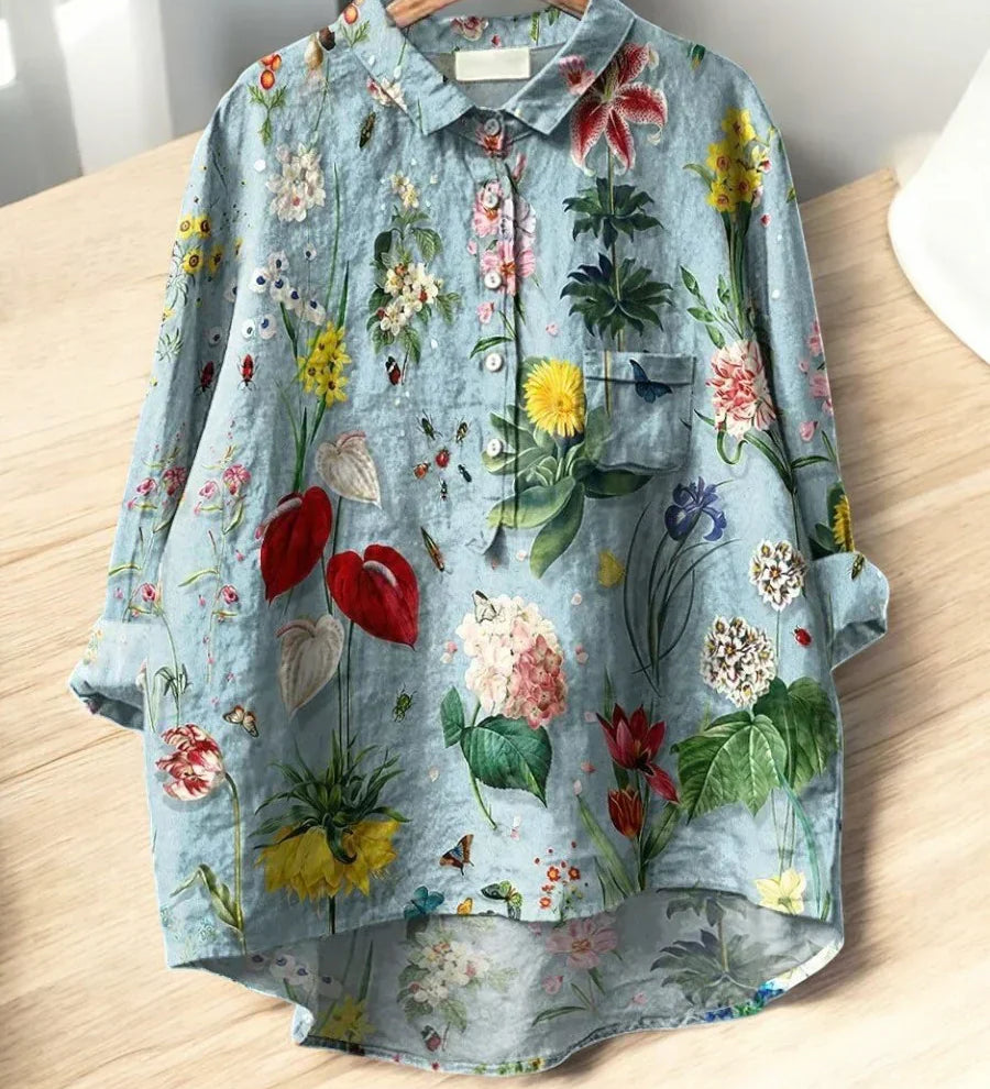 Ilse | Blusas florais clássicas