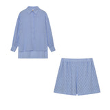 Maud | Conjunto de camisa e shorts chique
