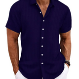 Camisa casual de manga curta