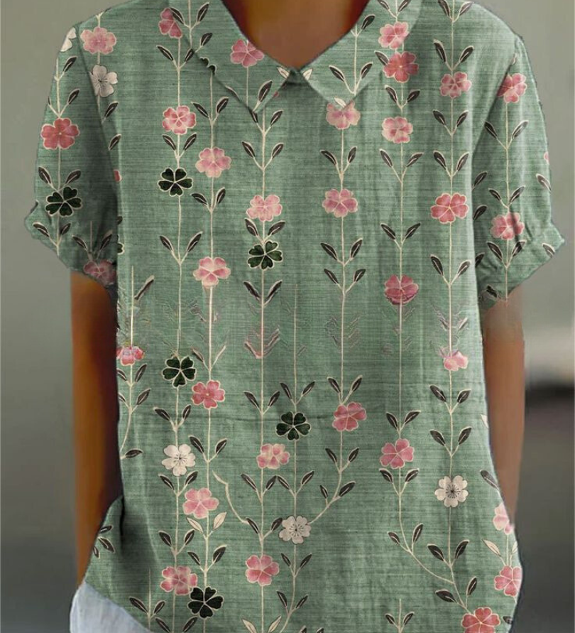 Ragnhild™ | Camisa Floral