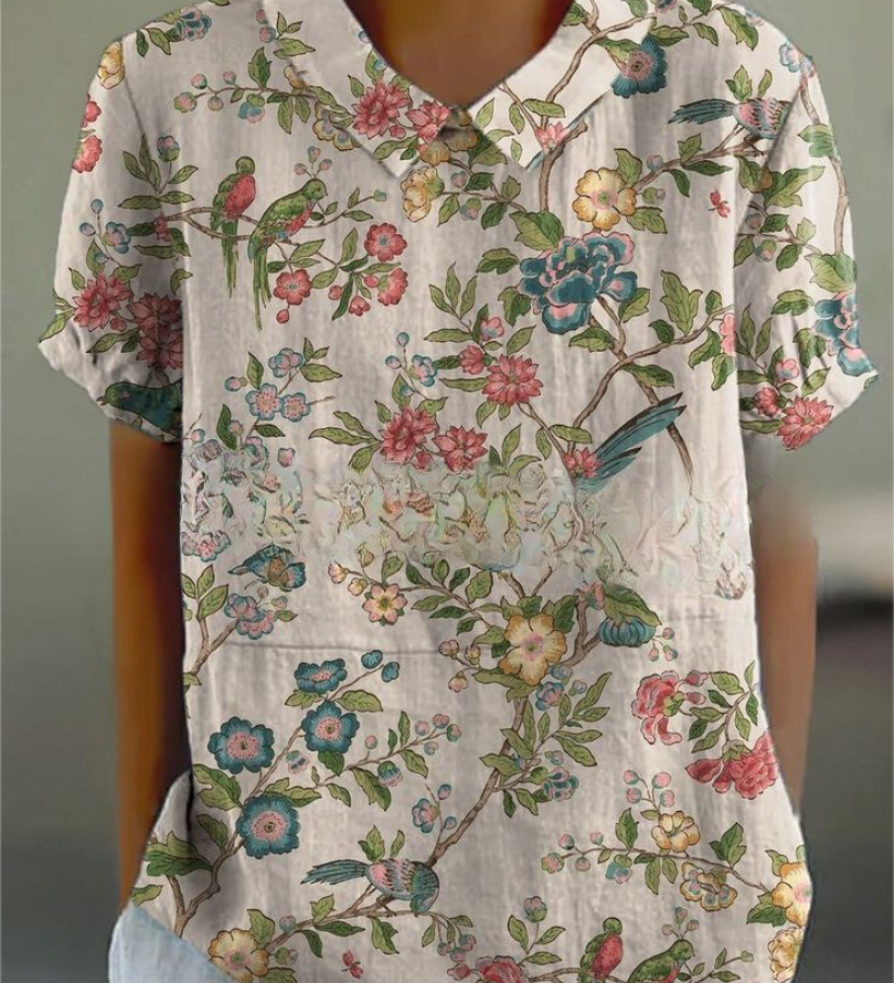 Ragnhild™ | Camisa Floral