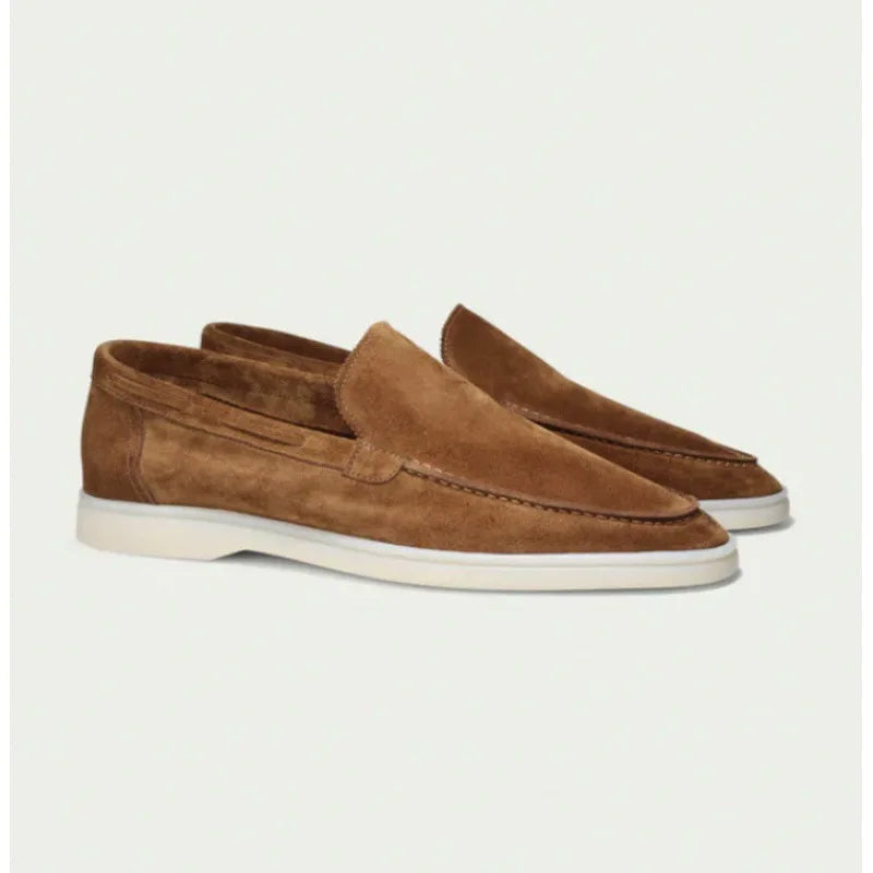 Mocassins de camurça premium