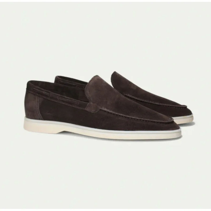Mocassins de camurça premium