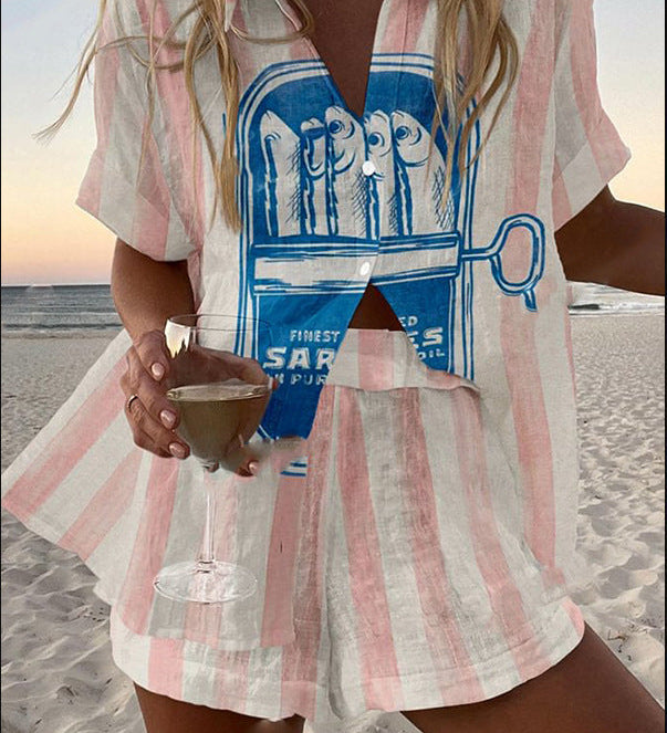Jorelle™ | Conjunto curto leve para o verão