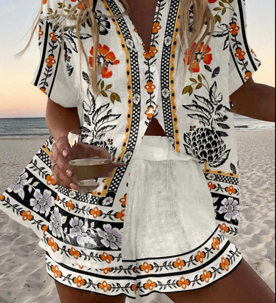 Norellia™ | Conjunto curto leve e versátil para o verão