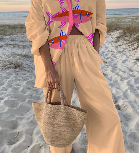Zairine™ | Conjunto feminino leve e sofisticado para dias de verão