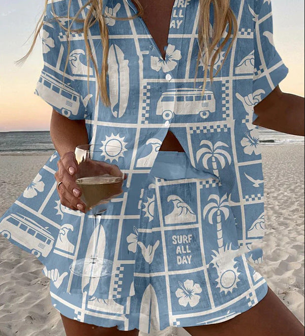 Jorelle™ | Conjunto curto leve para o verão