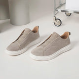 Sapatos de couro elegantes para homem