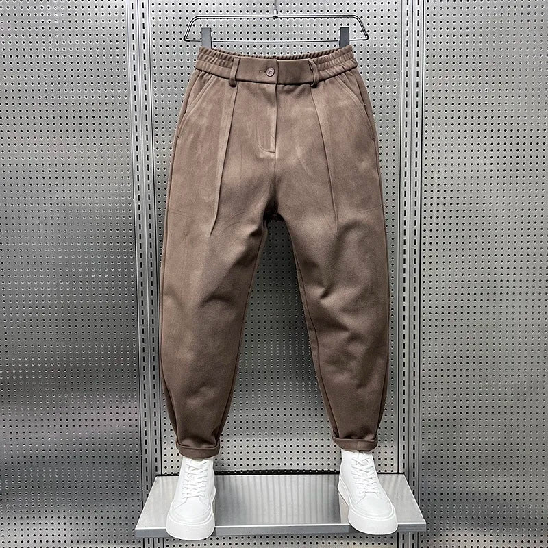 Calças elegantes para homem