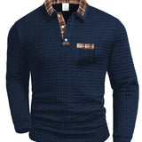 Camisa pólo com padrão