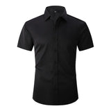 Camisa casual de manga curta